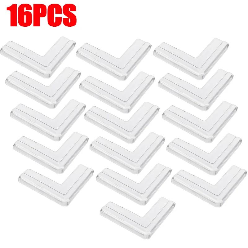 1/24 шт. Прозрачный угол защиты от столкновений Защитная накладка на угол края стола для детской безопасности Уголок для мебели на окно Подушечки для защиты от ударов