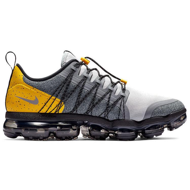 Nike Air VaporMax Run Utility Серый Волк Желтый AQ8810-010