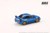 Хобби Япония SUBARU IMPREZA 22B UK Sonic Blue Mica 1/64 Sti/TYPE