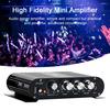ST-838 2.1 Channel Amplifier Aluminum Alloy HiFi Power Amplifier Bass And Treble Adjustment Stereo Audio Amplifier for Car Home Use