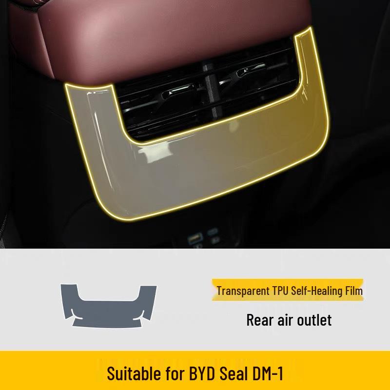 Защитная пленка на экран центральной консоли BYD Seal DM-i Модель 24 из ТПУ