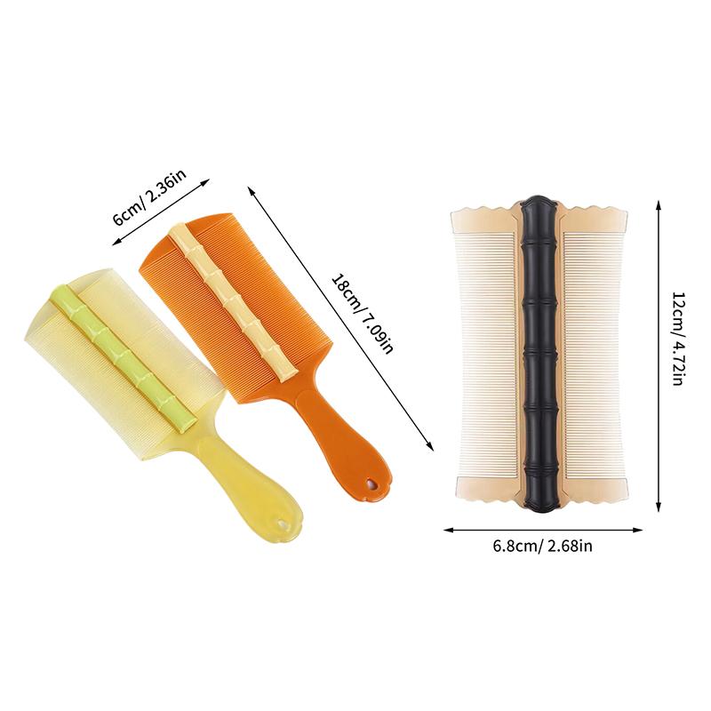 1 шт. бамбуковый гребень от вшей двухсторонний супер густые зубцы удаляет перхоть очищает кожу головы массажный гребень удаление блох инструменты для волос