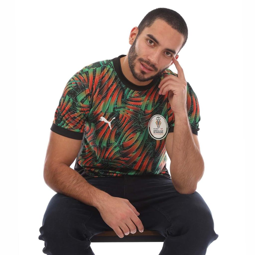 Puma Mens AFCON Tournament All-Over Print T-Shirt