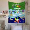 Игровой Гобелен D-Dandys World Аниме Настенный Ковер Таро Хиппи Ковры для Стен Комнаты в Общежитии Домашний Декор