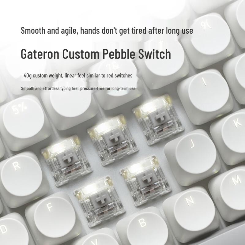 Механическая клавиатура Lofree OE914 Terrazzo с 84 клавишами и тремя режимами подключения