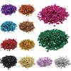 1200pcs(20g) 6mm Sequin PVC Flat Round Loose Sequins Paillettes Sewing Wedding Craft Women Garments Accessories