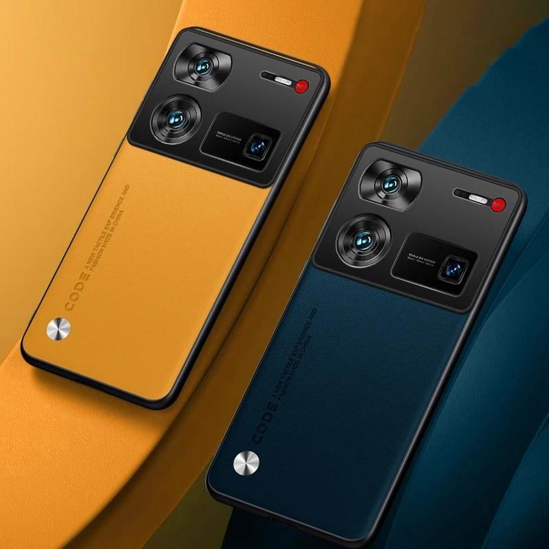 Роскошный чехол для телефона из искусственной кожи для ZTE Nubia Z60 Ultra, мягкий силиконовый чехол для телефона с полной защитой для NubiaZ60 Ultra 5G Z60Ultra