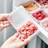 Refrigerator Frozen Meat Storage Box Fresh-keeping Box Food Grade Fruit Meat Freezing Sealing Box Kitchen Storage Case