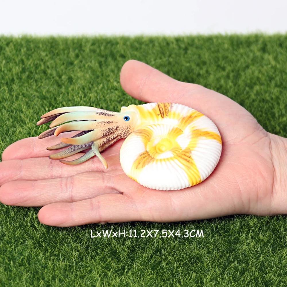 Пластиковые Фигурки Камбрийских Морских Существ Бакулит Опабиния Наутилус Трилобит Эвриптерида Модель Миниатюрные Доисторические Фигурки Игрушка