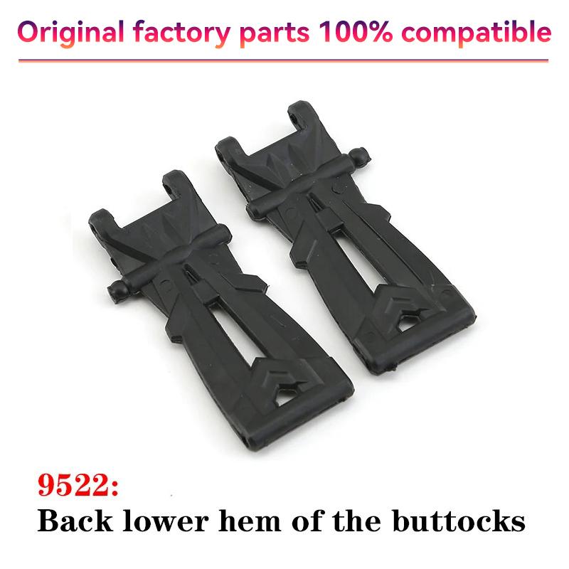 9522 50KM/H High-Speed RC Automobile Parts ESC Arm Turning Cup Drive Shaft Gear Differential Gearbox Steering Tie Rod Tire Motor