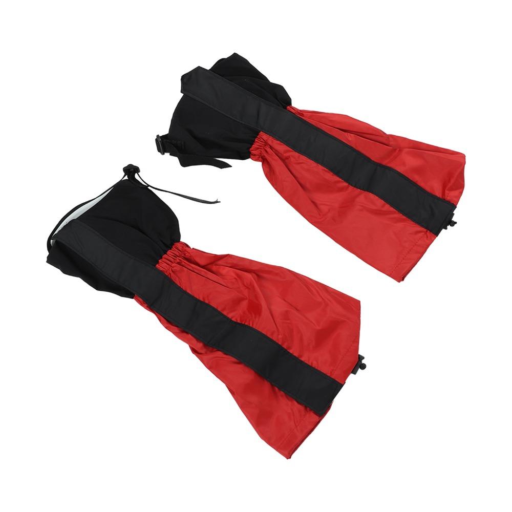 1 Pair Snowproof Waterproof Leg Gaiters 210T Oxford cloth Lightweight Shoe Gaiters Men