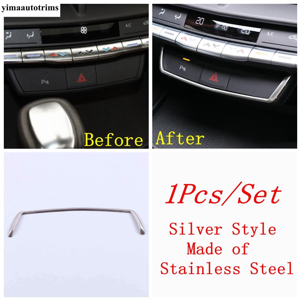Side Air Vent / Glove Box Sequin / Warning Light Lamp /Rear Tail Gate Button Cover Trim For Cadillac CT4 - 2024 Accessories