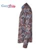 Cozy Up Мужские роскошные классические рубашки в стиле барокко с золотым цепным принтом, повседневная рубашка на пуговицах с длинным рукавом Buchona для вечеринки