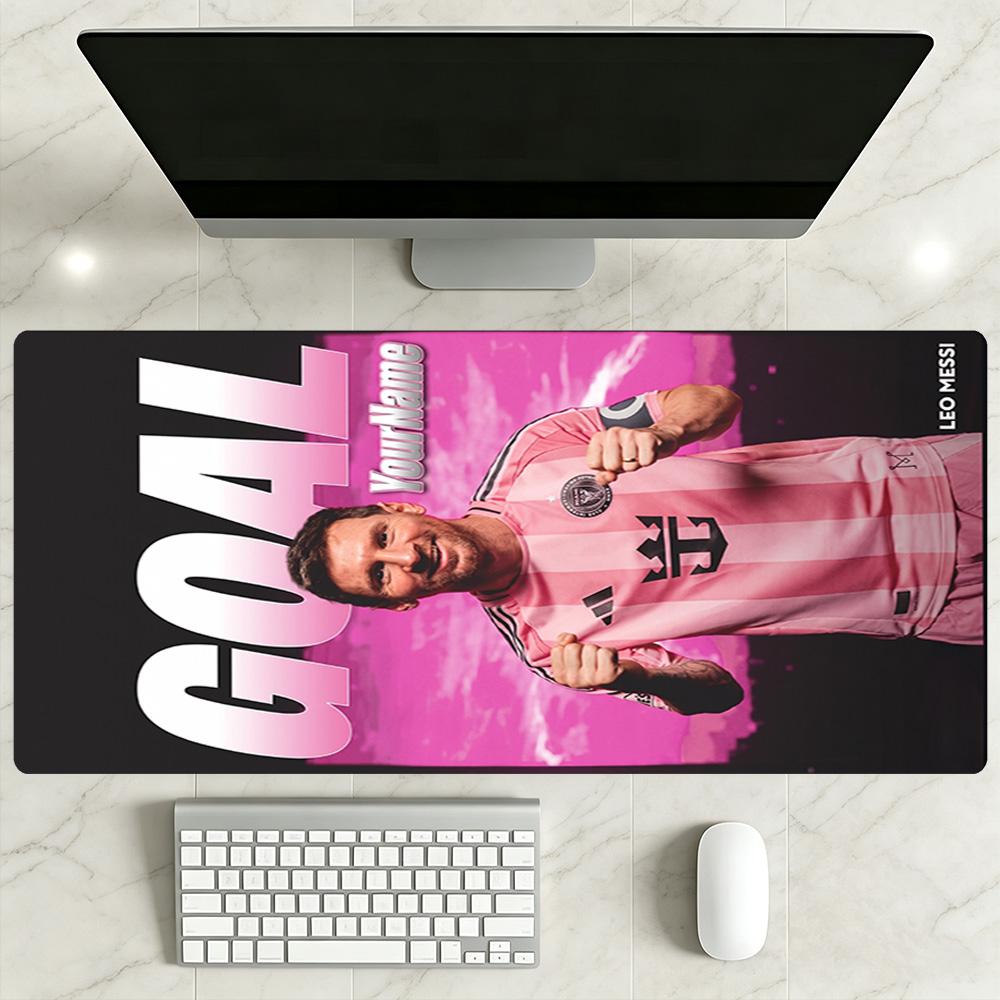 Messi Customize Text Beach Towel Super Soft Microfiber Quickdry Fabric Suitable for Swimming Gym Camping Yoga Vacation