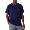 FILA T Shirts Unisex Dark Blue Crew Neck Moderate Straight Fit FS2RSF2109X-INA