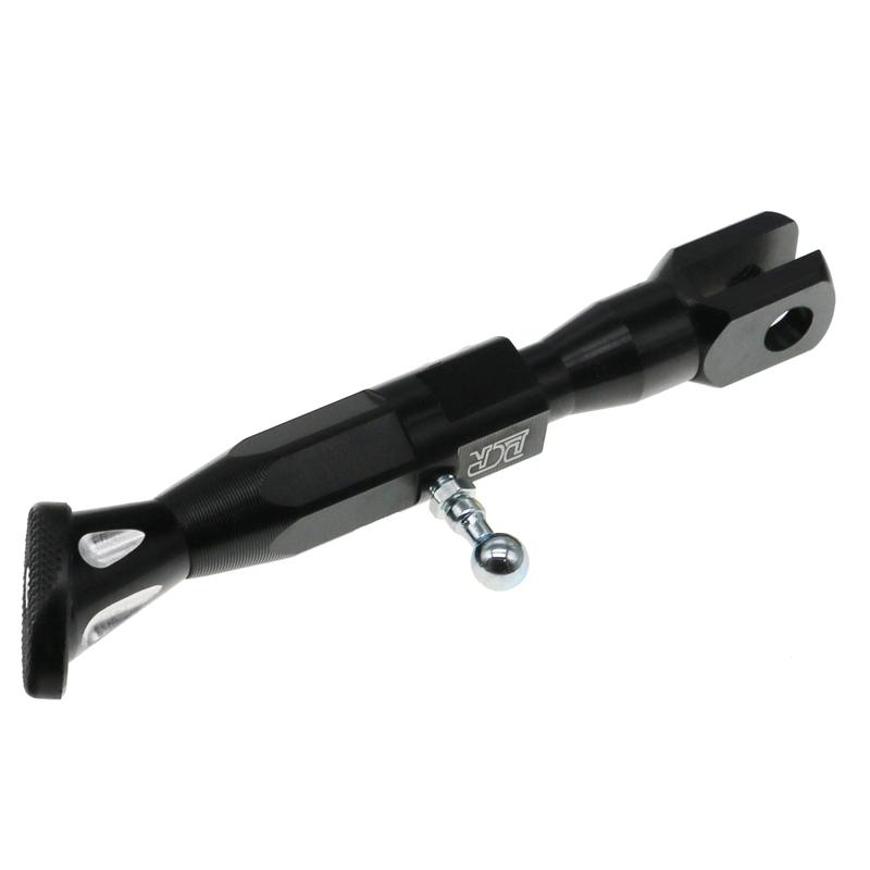 LMoDri мотоцикл регулируемая высота 21-25 см подставки для мотороллера модифицированный кронштейн для ног с ЧПУ из алюминиевого сплава сбоку