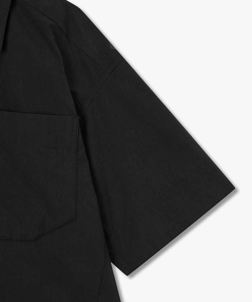 STUDIO TOMBOY Front-To-Pocket Shacket_Black 9176221986