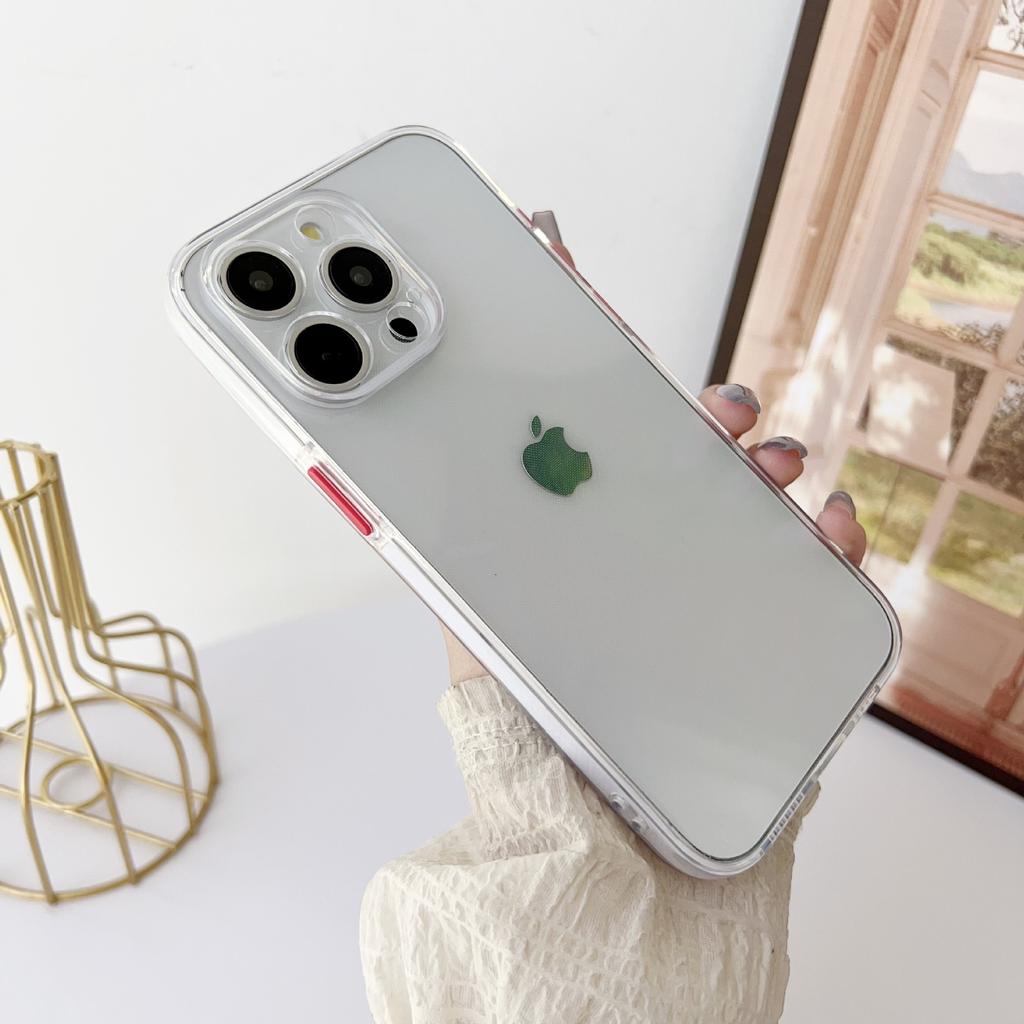 Подходит для чехла для телефона iPhone15Promax, Apple 14 Противоскользящий защитный чехол с цветной полосой, 13 Противоударный чехол с полной защитой