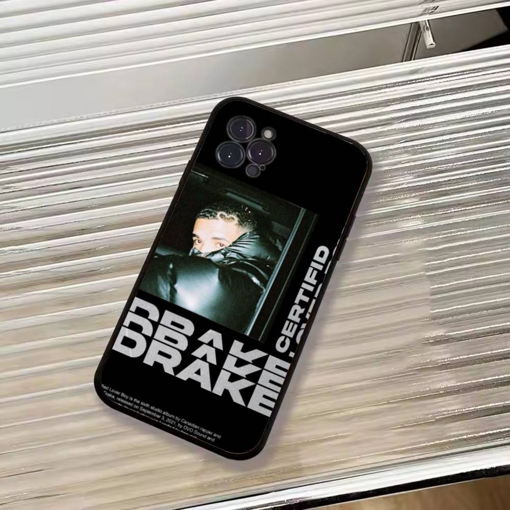 Чехол для телефона R-Rapper D-Drake Силиконовый Мягкий Для IPhone 17 16 15 14 13 12 11 X XR Plus Pro Max Plus