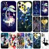 Чехол для телефона в стиле аниме «Королевство сердец» для iPhone 5 5S 2020se 6 6s 7 8 plus x 10 XR XS 11 12 13 mini pro MAX, черная задняя крышка из ТПУ