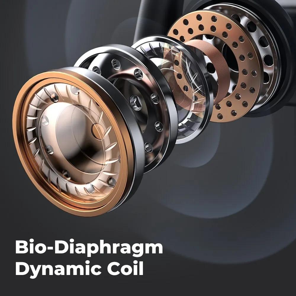 2024 TWS Беспроводные наушники Спортивные наушники Bluetooth 5.3 Smart Touch HiFI 9D Стерео Водонепроницаемая гарнитура с ушным крючком и микрофоном