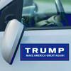 10 шт. Автомобильные наружные аксессуары TRUMP Make America Great Again Styling Stickers Декоративные наклейки Универсальные автомобильные наклейки