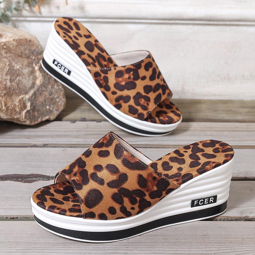 2025 Новая Мода Рыбий Носок Клиновидный Каблук Модные Повседневные Женские Сандалии с Ремешками