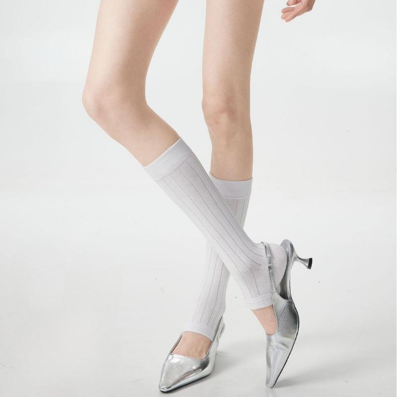 Summer Thin and Trendy Vertical Striped Socks Are Versatile and Ballet-style, Making You Look Slimmer