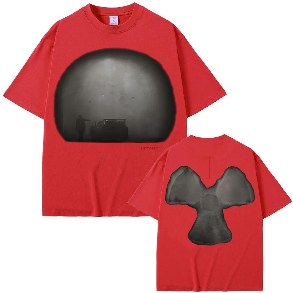 OCTANE TUNNEL TEE 2026 Рэпер Дон Толивер Хлопковая футболка в стиле Харадзюку Винтажная с рукавами Удобные топы
