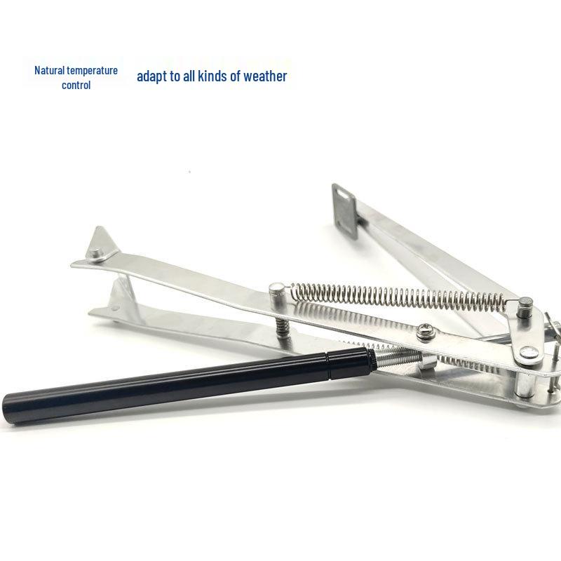 Автоматический открыватель окна теплицы с терморегулирующим штоком