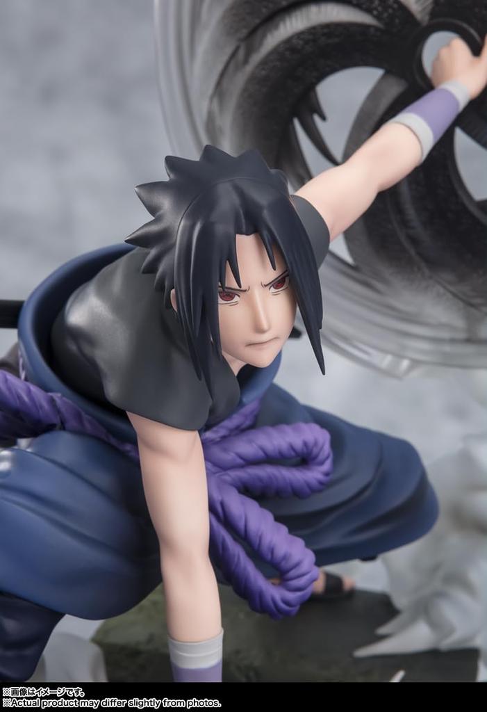 Figuarts ZERO Fierce NARUTO Shippuden Uchiha Sasuke Mangekyo Sharingan Light and Darkness 200 мм Полная фигурка [Супер Битва] - - Приблизительно. АБС и ПВХ