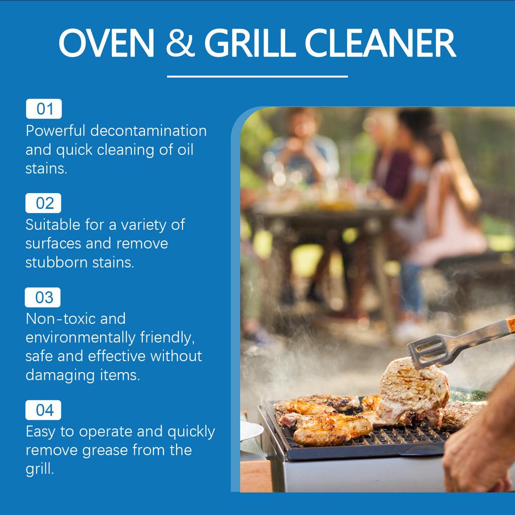 Средство для удаления масляных пятен с кухонной вытяжки, очиститель масляных паров, пена для чистки кухонной вытяжки, бытовая 100 мл