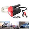 12V 24V Mini Car Engine Oil Pump Scavenge Exchange Electric Oil Diesel Fluid Sump Extractor Fuel Transfer Suction Pump + Tuber