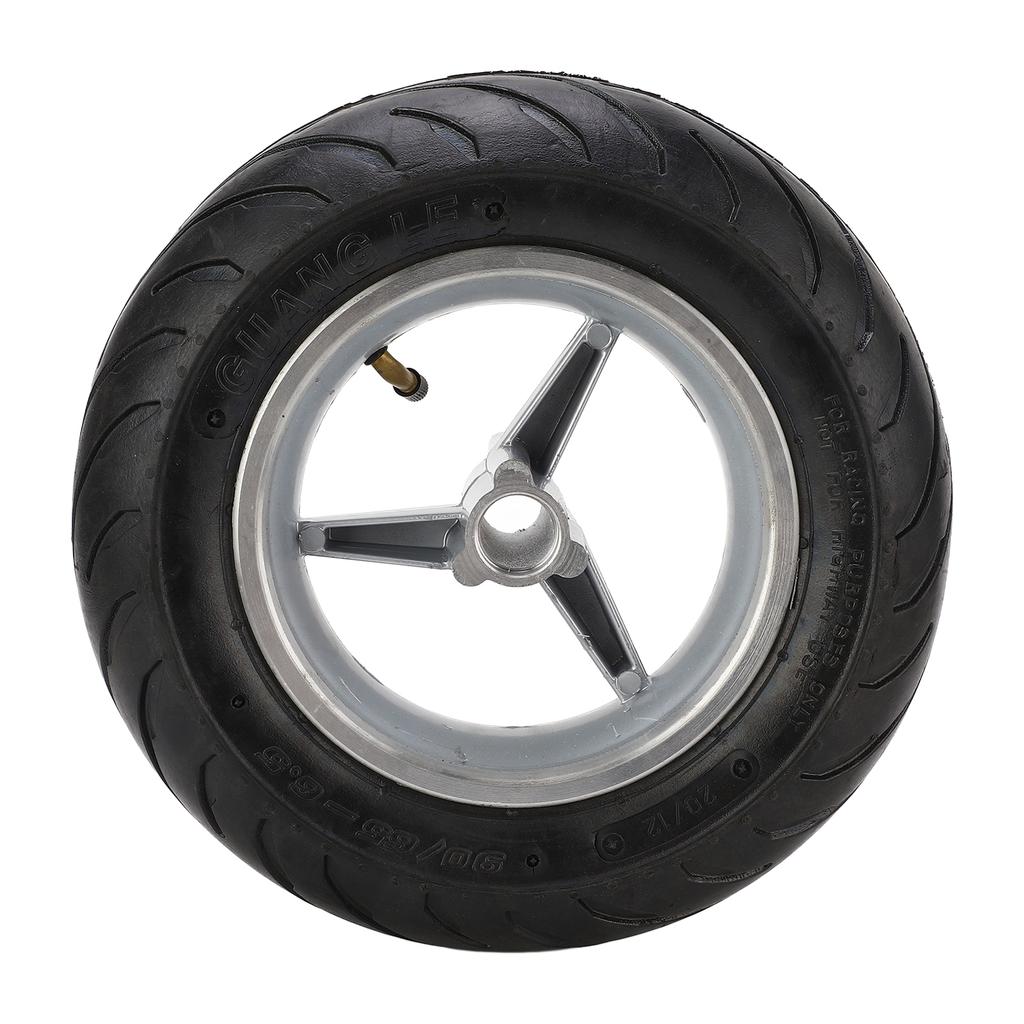 Электрический самокат резиновое переднее колесо со ступицей противоскользящее колесо для электрического самоката шины 90 65 6.5 шины