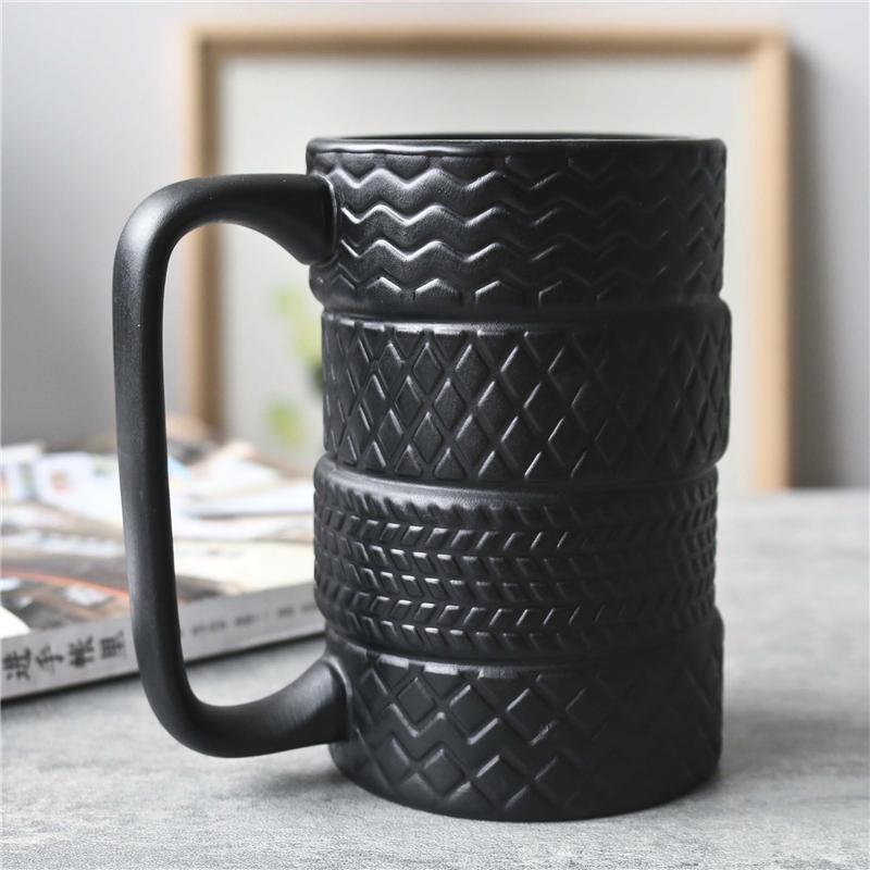 Tire Ceramic Cup Creative Water Mug Mug
