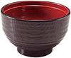 [Amazon.co.jp Exclusive] [Commercial Set] Fukui Craft Miso Soup Bowls, Heat-Resistant, Made in Japan, Dishwasher-Safe, Tiered, Stackable Wood Grain So