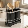Light Luxury Chopstick Storage Rack Multi-functional Cutlery Drain Stand  Cutlery Storage