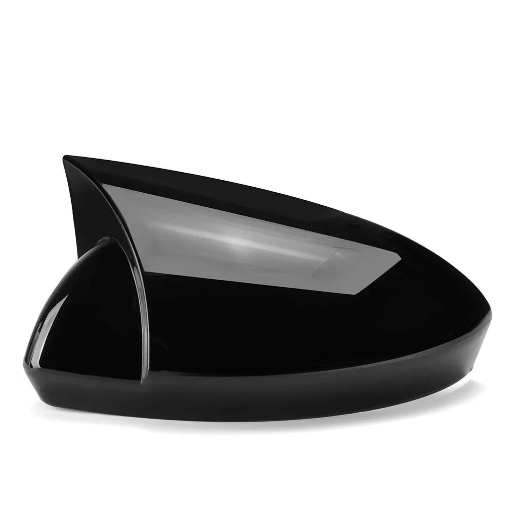 Глянцевый черный/углеродное волокно, боковое крыло автомобиля, крышка зеркала заднего вида, крышка для Renault Megane 4 MK4 2016-Bat, крышка зеркала заднего вида