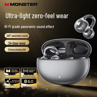 Наушники-клипсы Monster Bluetooth для спорта