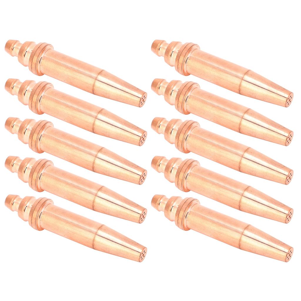 10 шт. сменных сопел для резки пропаном, наконечник газовой горелки 30~50 мм