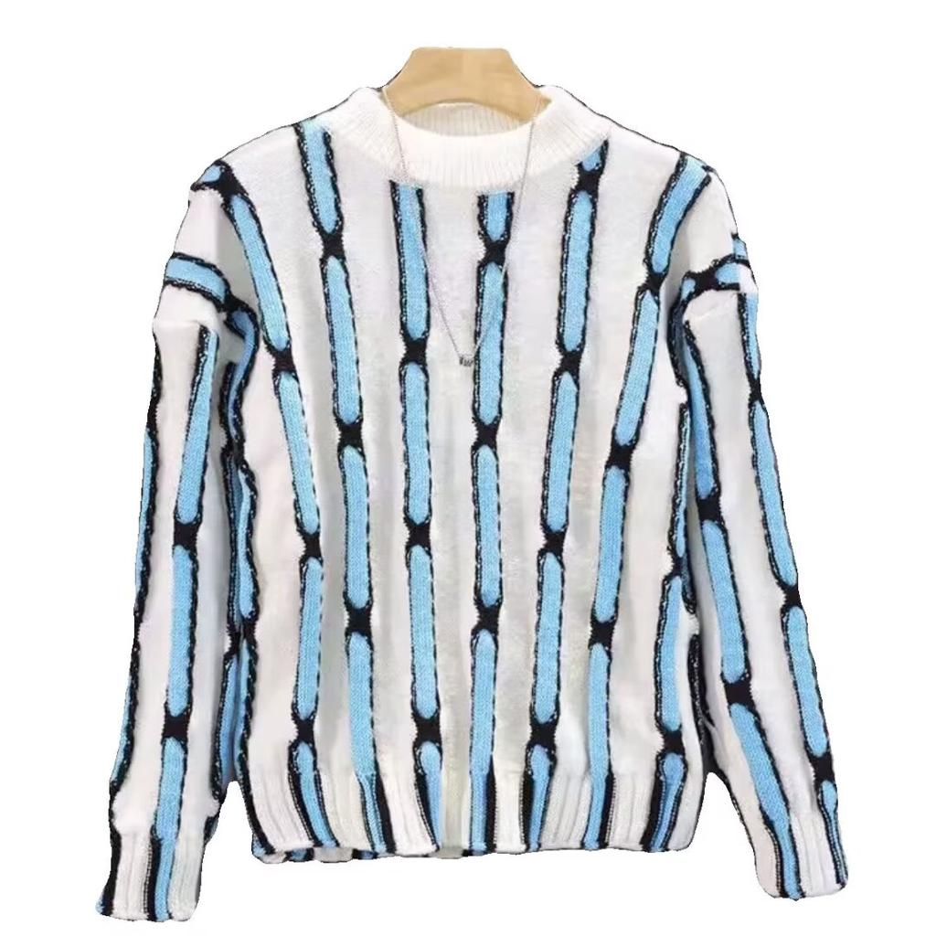 Осенний новый свободный подростковый свитер, внутренний пуловер, модный мужской свитер