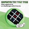 Handheld Handheld Bolt Game 4-in-1 Electronic Montessori Board Fun Tic Tac Toe Game  Travel Game