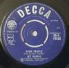 7-дюймовая пластинка JET HARRIS Основная тема из фильма Человек с 45F11488 Decca 1962 Великобритания Рок Б/у