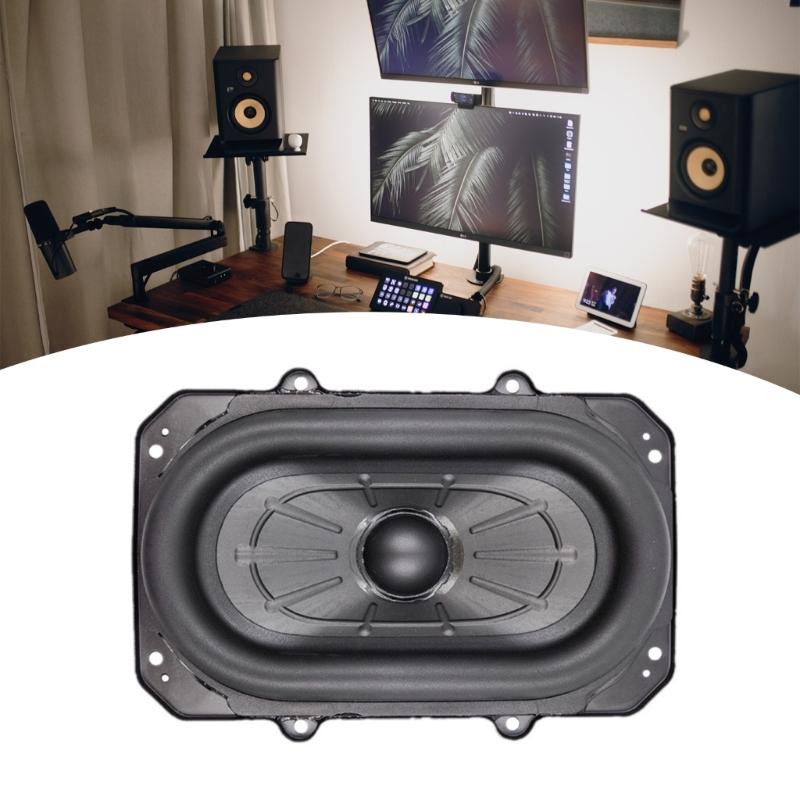 Овальный Сабвуферный Динамик HIFI 3 Ом 100 Вт Стекловолокно Плетеное Диффузор Глубокий Бас Громкоговоритель Большой Магнит 1 шт.