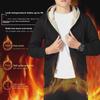 Men's Clearance: 2024 New Winter Lamb Fleece Hooded Sweatshirt - Thick, Warm, Loose Fit Cardigan Jacket.