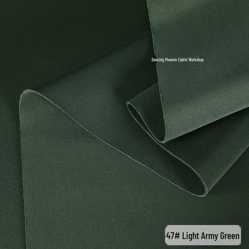 320 г утолщенного шелкового хлопкового трикотажного полотна для эластичного силуэта