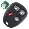 315MHZ 4 Buttons Keyless Entry Remote Key Fob ABO1502T for Chevrolet