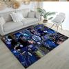 Inter Milan Customized Name Floor Rug Office Rug Suitable for Entryway Kitchen Playrooms Outdoor Anti-slip Rug Decorate Offices