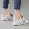 Женские кроссовки Модные ленточные повседневные туфли на шнуровке Туфли на плоской подошве Теннисные спортивные туфли для катания на коньках Кроссовки для студентов Кроссовки для повседневной ходьбы Кроссовки для бега