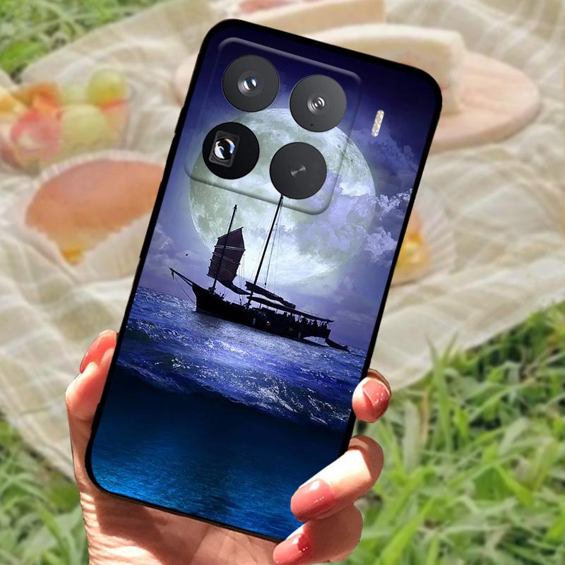 Чехол для Xiaomi 15 Pro Силиконовый ТПУ Ударопрочный Мягкий Бампер Чехол для Xiaomi Mi 15 Pro Coque 2410DPN6CC Защитный Fundas